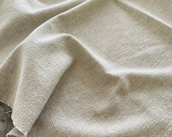 Designers Guild Chenille Fabric Remnant: Soft Home Decor Fabric