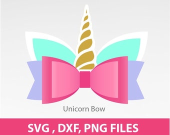 Download Unicorn Bow Template Etsy PSD Mockup Templates