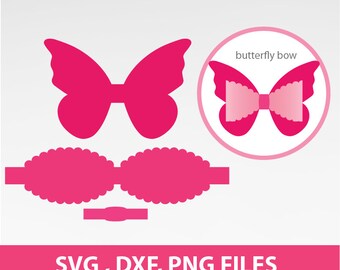 Free Free 312 Butterfly Bow Svg Free SVG PNG EPS DXF File