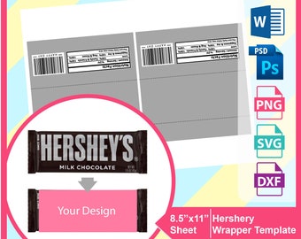hershey bar wrappers