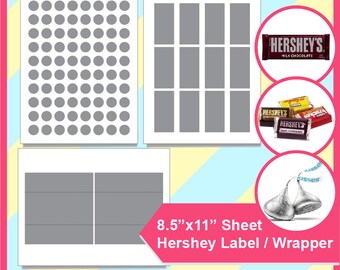 candy bar wrapper template etsy hershey bar wrapper template