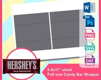 hershey bar wrappers