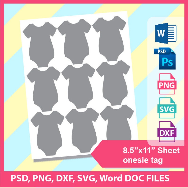Cupcake topper baby Bodysuit Template gift tag Microsoft Cupcake topper baby Bodysuit Template gift tag Microsoft