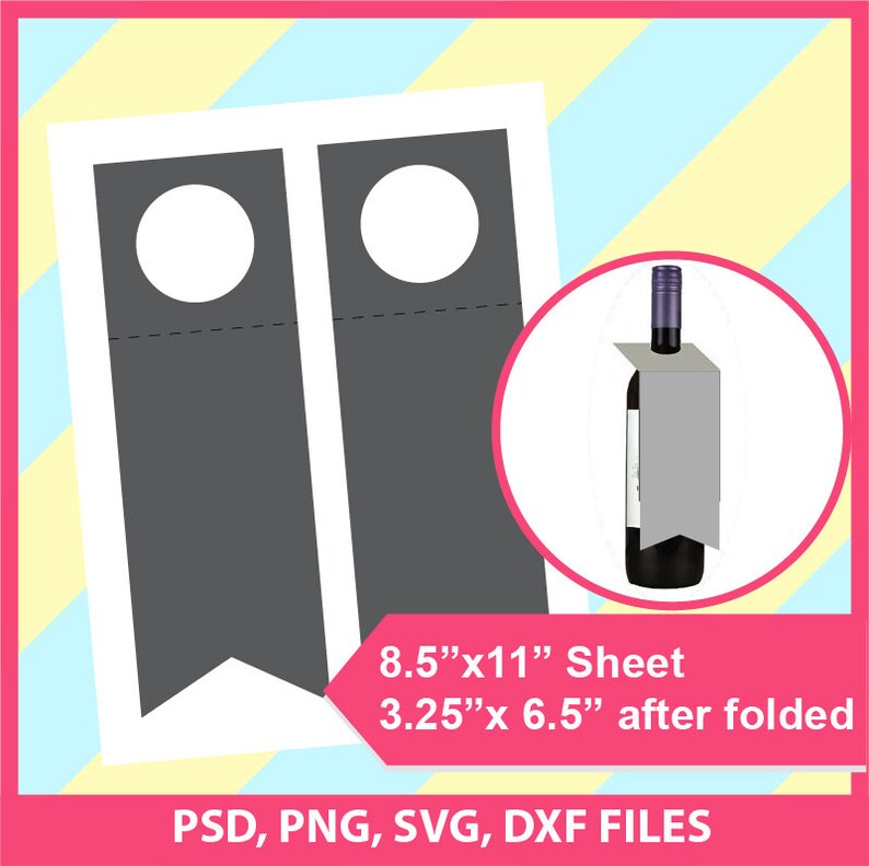 wine bottle gift tags
