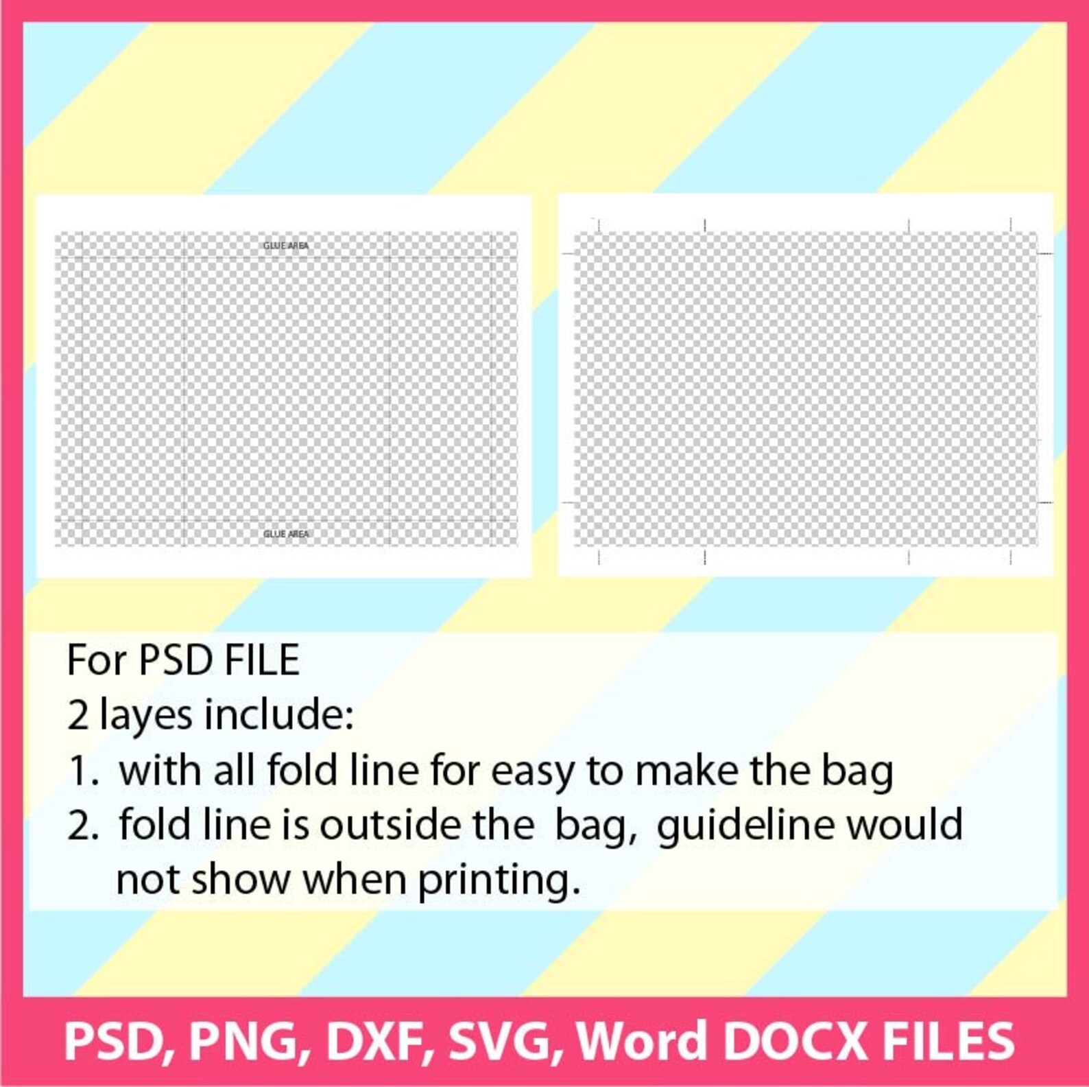 M&amp;M bag Template Treat Bag Template PSD PNG SVG Dxf | Etsy