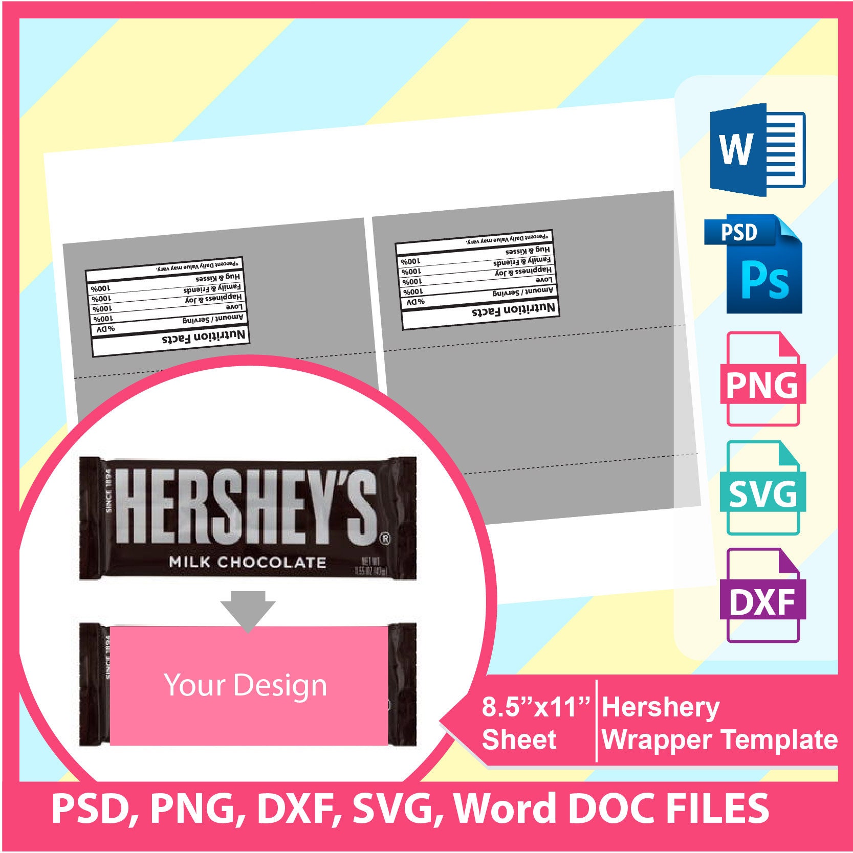Hershey bar wrapper template free asldo Hershey bar wrapper template free asldo