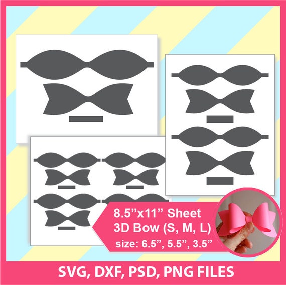 Download Bow Svg Bow Pattern Bow Template Best Seller Bow Template Bundle Digital Bow Digital Svg Pdf Bow Bundle Hair Bow Dxf Cricut Bow Clip Art Art Collectibles