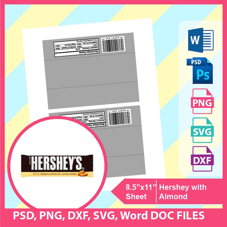 candy bar wrapper template microsoft word