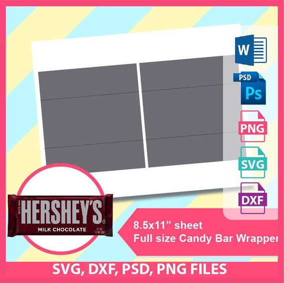 Candy Bar Wrapper Template from i.etsystatic.com