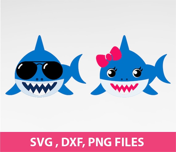 Download Baby Shark svg DXF PNG Formats 0162 | Etsy