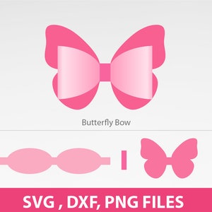 Free Free 171 Butterfly Bow Template Svg SVG PNG EPS DXF File