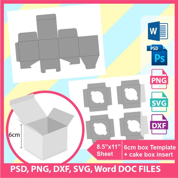 Free Free Cake Box Svg 594 SVG PNG EPS DXF File