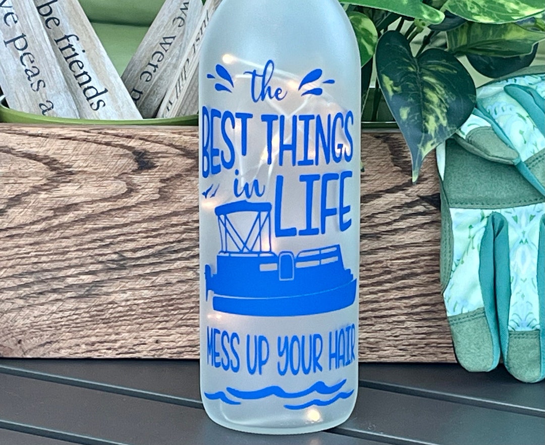 Beach Ocean Themed Decor/nautical Boat Gifts/led Wine Bottle Cork Light
