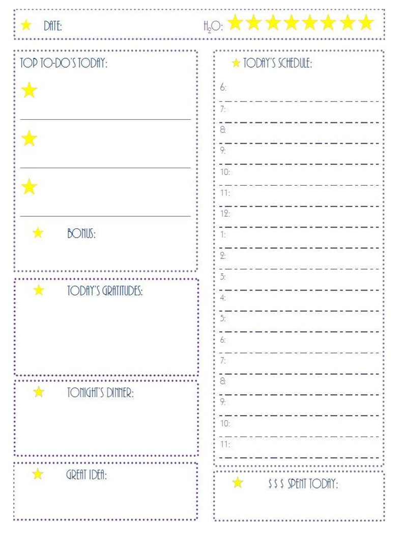 Printable Day-to-day Docket Day by day Planner Agenda PDF Printable Calendar Weekly Dinner Planner Toward Do Lists, Day-to-day Planner, Printable Planner photo regarding Daily Docket Printable known as Printable Day-to-day Docket Day by day Planner Routine PDF Printable Calendar Weekly Dinner Planner In the direction of Do Lists, Every day Planner, Printable Planner