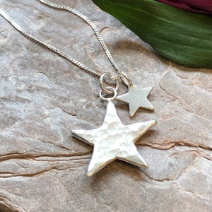 Silver Star necklace.