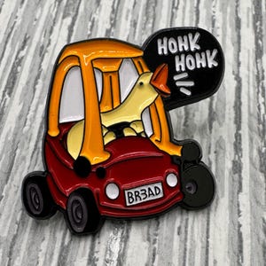 Silly Goose Enamel Pin – Honk Tikes Goose – Cute Animal Gift for Friends - Personalised Silly Goose gift