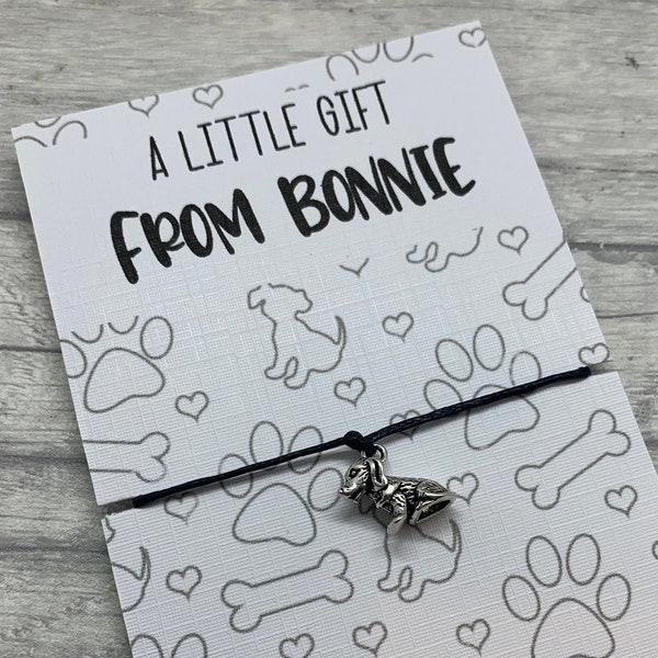 Gift from the dog, personalised dog, card from the dog, dog owner gift, fur baby gift, dog mum gift.