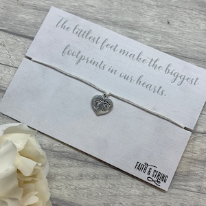 Regalo de arcoíris para bebé, regalo conmemorativo, regalo por la pérdida de un bebé, tarjeta de condolencias, regalo de recuerdo, pérdida de un hijo, joyas conmemorativas, regalo para un nuevo bebé.