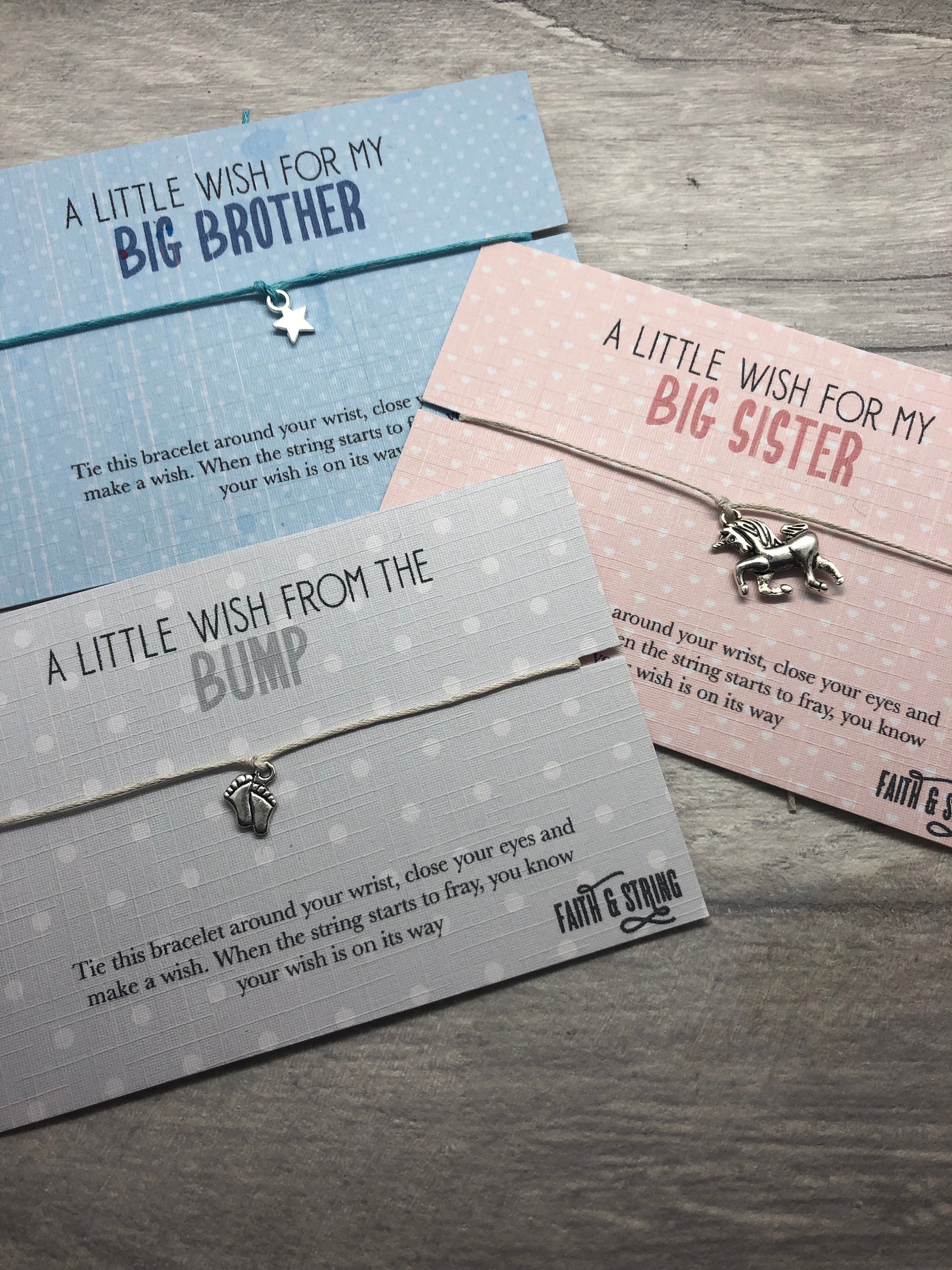 Big Brother Gift Brother Friendship Bracelet Gift for Big Etsy UK