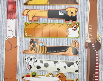 Dog Bookmark: Choose your dog breed from 30 options!