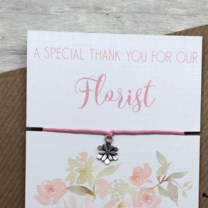 Cadeau fleuriste, idées fleuriste de mariage, cadeau de remerciement fleuriste, carte de mariage de remerciement, mariage de remerciement, cadeau de fleur de mariage, fleur de mariage