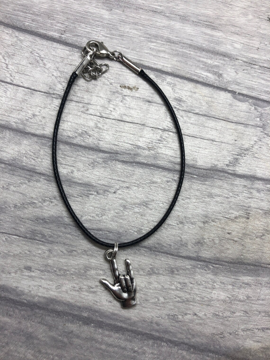 Choose your charm bracelet cord bracelet custom bracelet Etsy