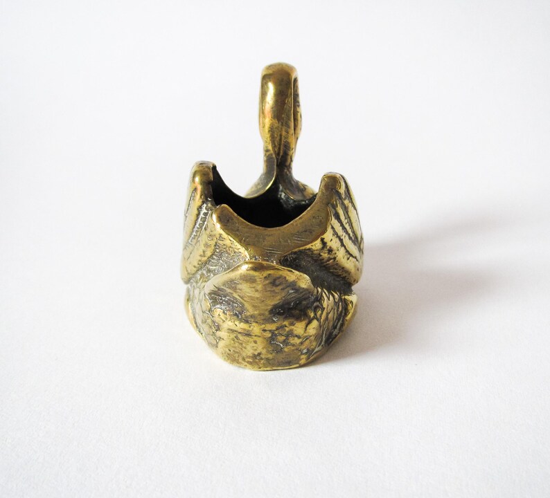Vintage Brass Swan, Home Décor, Brass Decor image 2