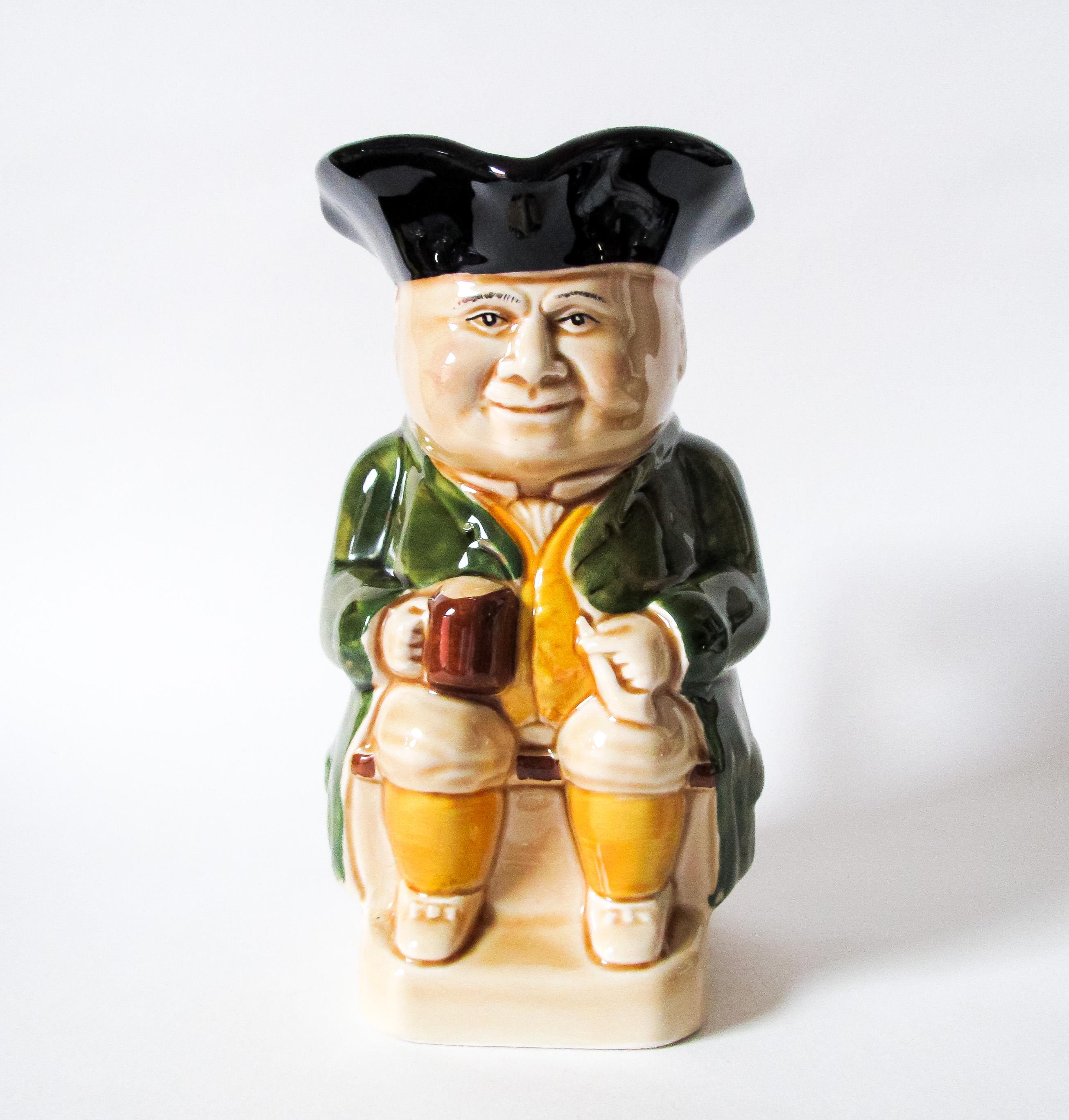 Tony Woods Toby Jug, No. 1 Design, Hand Painted, Studio 82, C