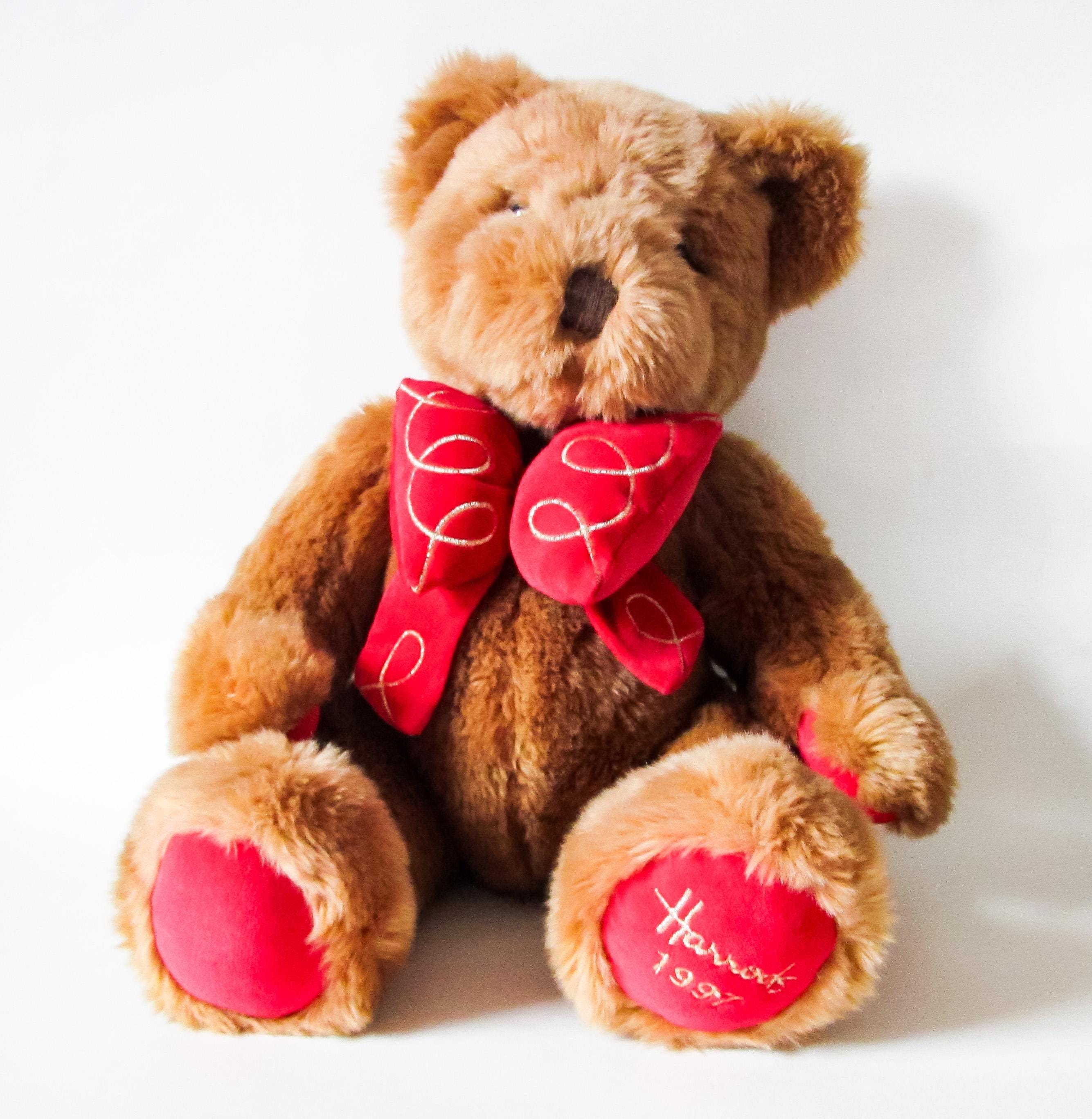 Harrods Christmas Bear - Etsy UK