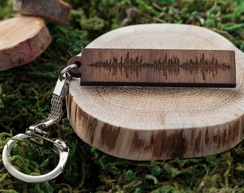 Soundwave Keychain Keychain Gift for Her Gift for Him Etsy