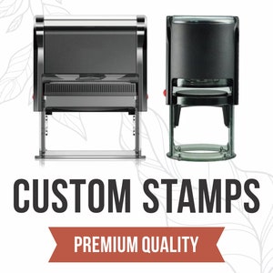 Ink stamps personalized - 5 ink color - We will make any image of your choice