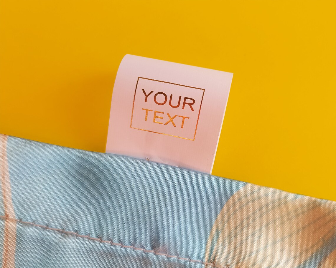 100 Nylon Tags Woven Labels Custom Fabric Labels Nylon Tags Etsy