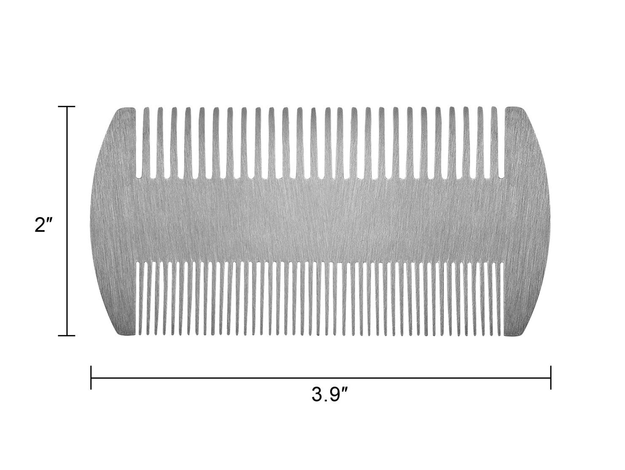 Beard Care Beard Comb Beard Combs Steel Beard Comb Etsy