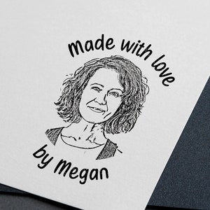 Handmade photo stamp for unique personalization - High-quality, durable design - Perfect for unique personalization