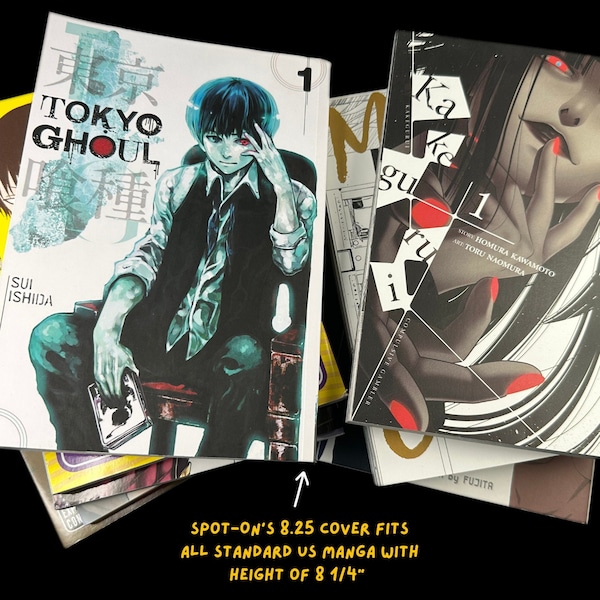 10 PCS Manga Protector Cover 8.25 (Book NOT included with purchases)