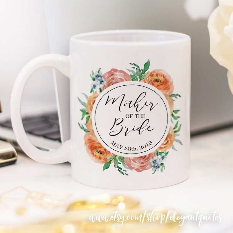 Mother of the Bride mug, wedding favour, birthday gift image 1