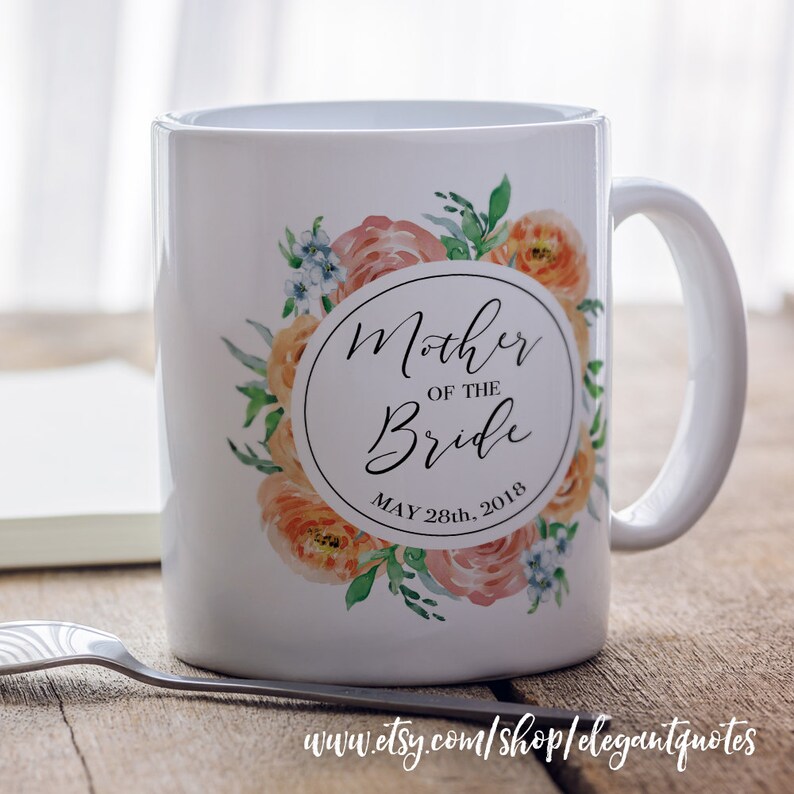 Mother of the Bride mug, wedding favour, birthday gift image 4