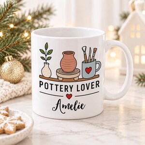 Personalised Pottery Lover Ceramic Mug