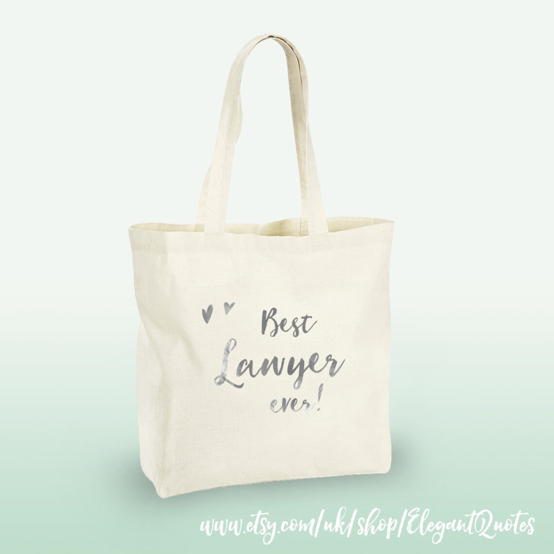 Lawyer gift 100 cotton tote bag for lawyer with gold Etsy