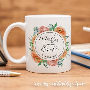 Mother of the Bride mug, wedding favour, birthday gift image 2