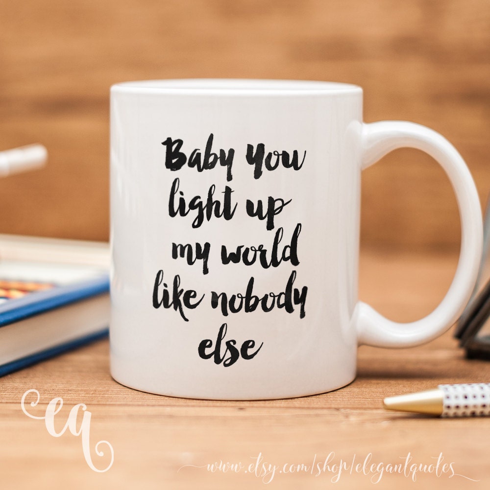 One Mug With Quote From Song what Makes - Etsy