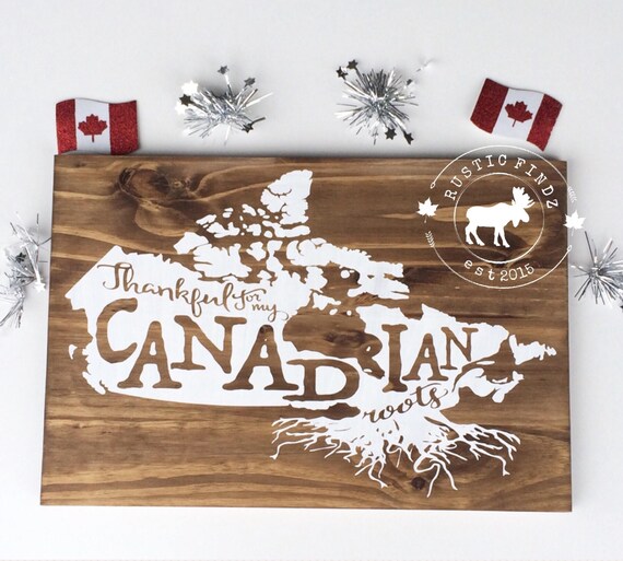 Canada Wood Sign // Canada Decor // Canadian Decor // Canada Etsy