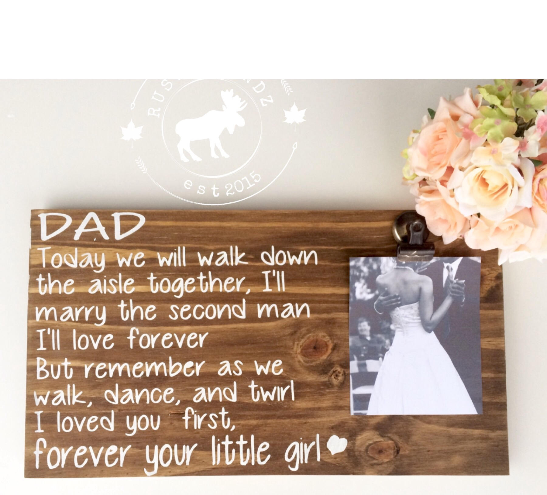 Father of the Bride Wood Sign // Father of the Bride // Father of the…