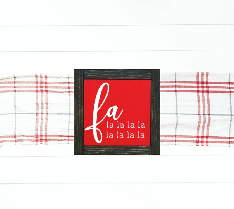 Christmas signs Christmas tiered tray signs Christmas tiered tray decor Christmas sign Let is Snow Merry Christmas