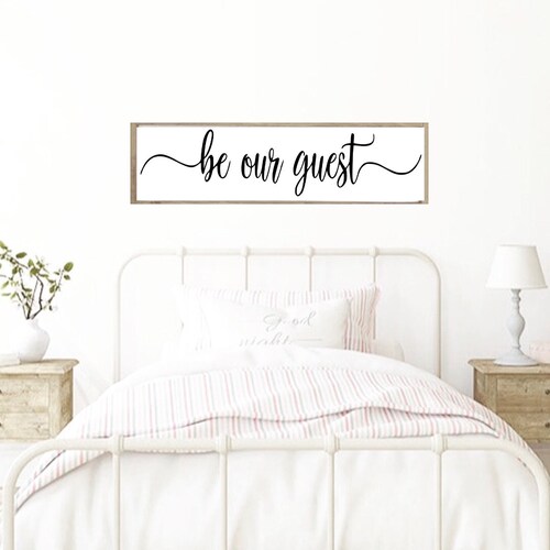 Be Our Guest Sign Be Our Guest Large Wood Sign Guest Etsy Australia