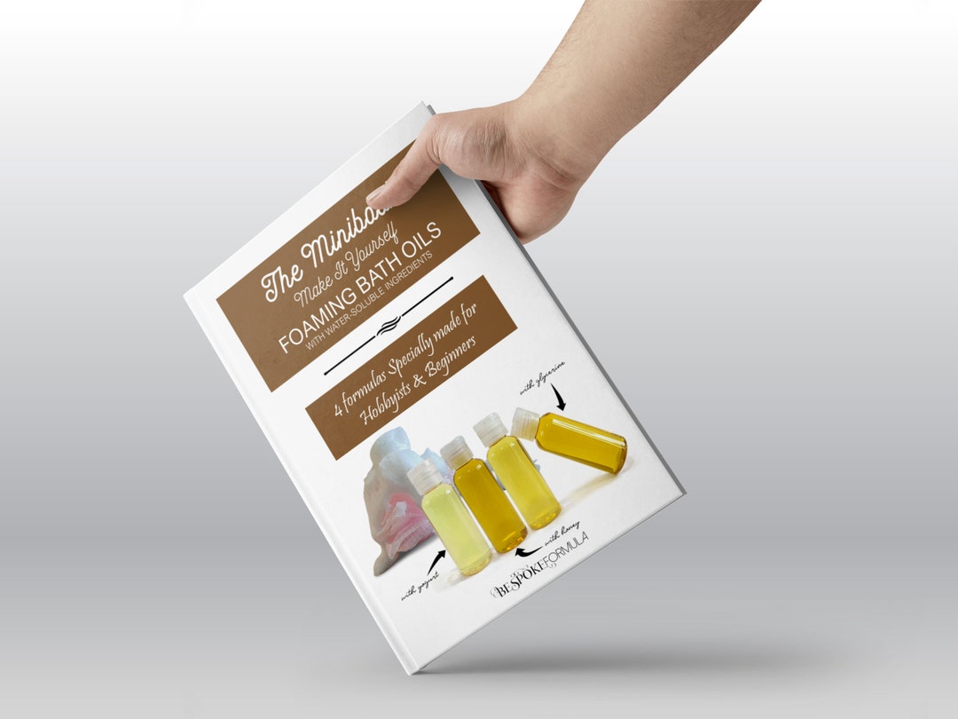 DIY Foaming Bath Oils Recipes With Water Soluble Ingredients Etsy