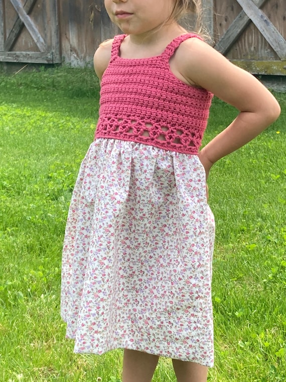 crochet pillowcase dress Crochet and Sewing Pattern - Pillowcase Dress