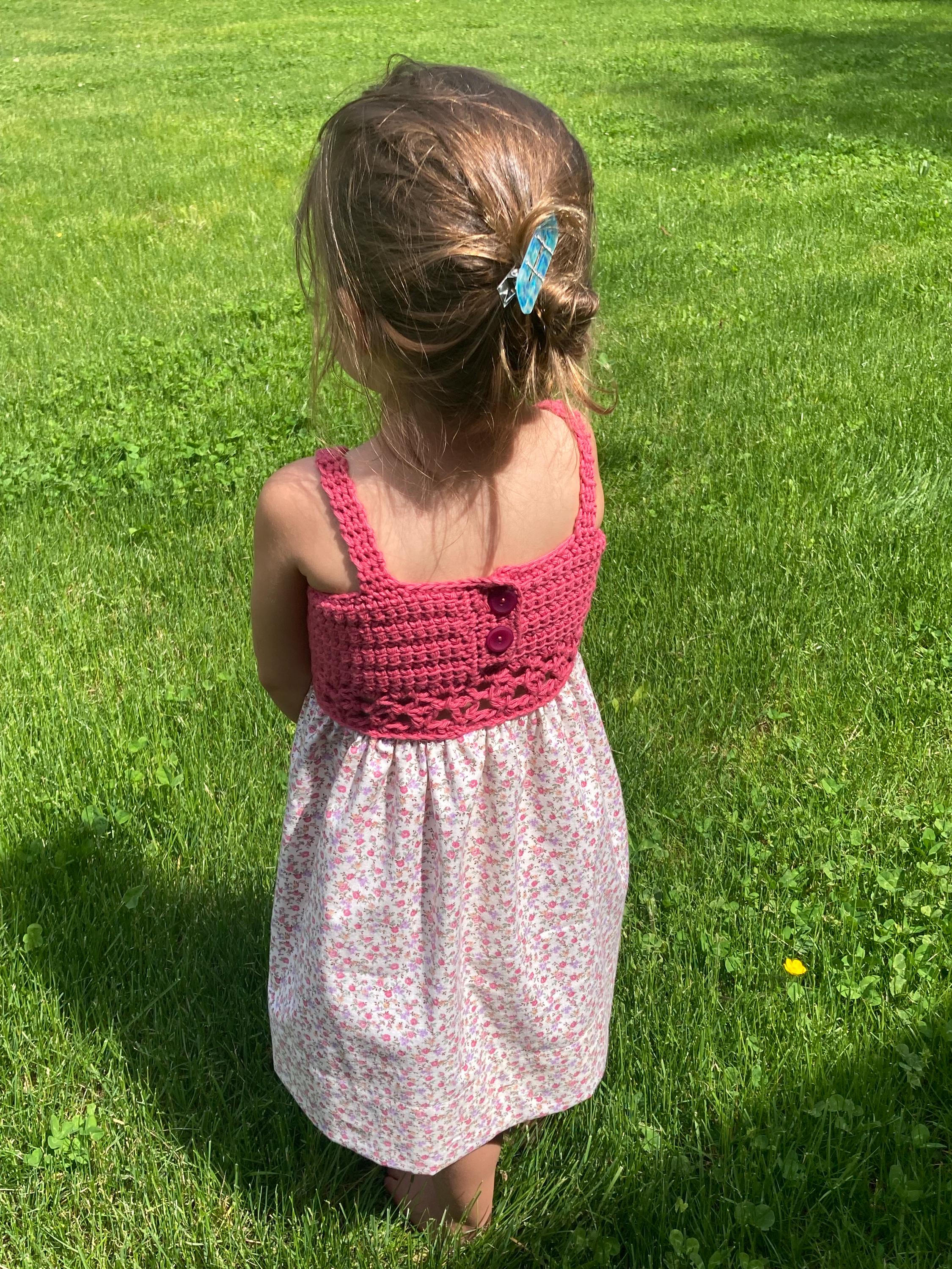 crochet pillowcase dress Crochet and Sewing Pattern - Pillowcase Dress