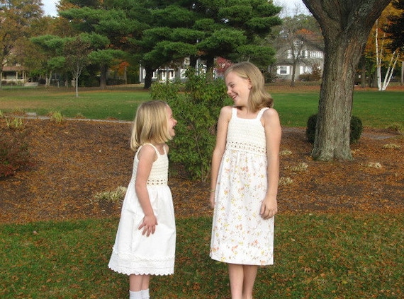 crochet pillowcase dress How to Make a Dress in One Hour (or less!)