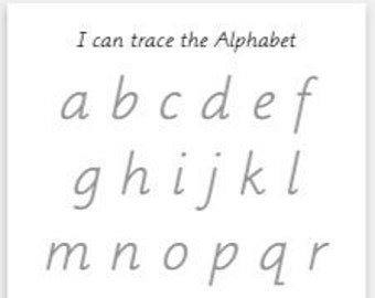 Alphabet Tracing, Tracing Letters, Preschool, Learning to write, Educational